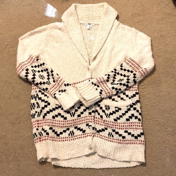 PAIGE Denim 'Felicity' Cotton Cardigan - Picture 5 of 7